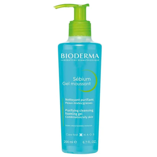 BIODERMA dispensador de gel moussant purificador sebáceo 200 ml