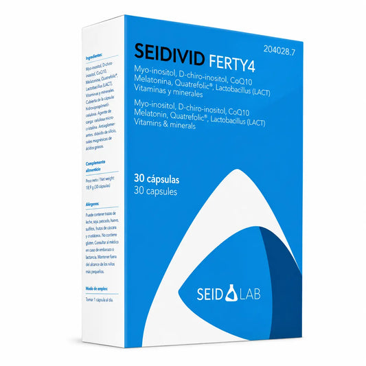 Seidivid Ferty4 Suplemento Alimentar, 30 Cápsulas