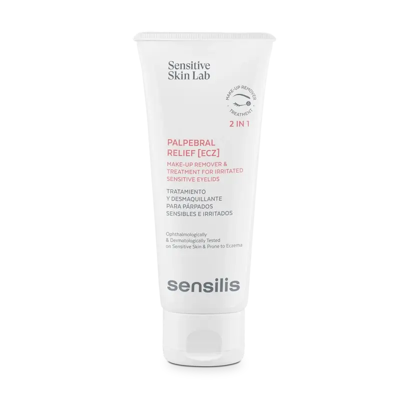 Sensilis Alívio Palpebral [Ecz] 2 em 1 Tratamento para Pálpebras Sensíveis e Desmaquilhante, 100Ml