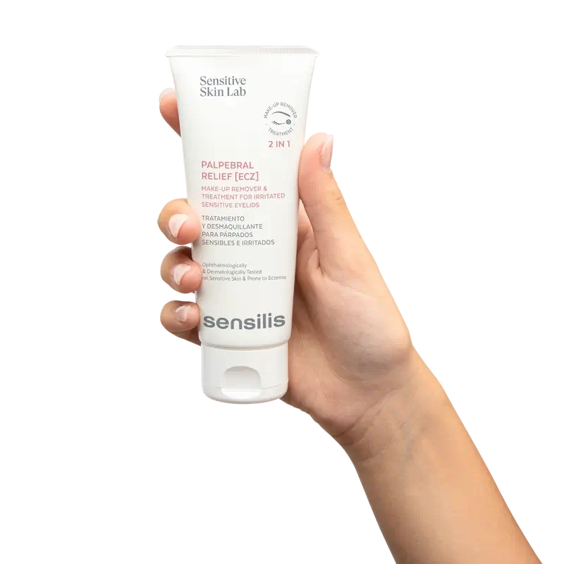 Sensilis Alívio Palpebral [Ecz] 2 em 1 Tratamento para Pálpebras Sensíveis e Desmaquilhante, 100Ml