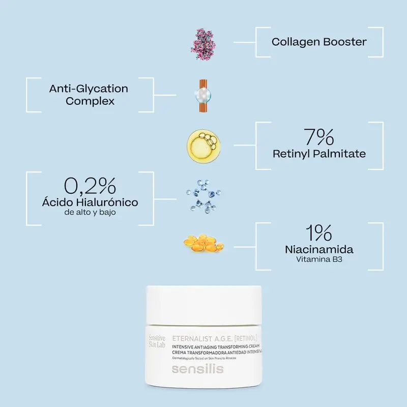 Sensilis Eternalist Creme Retinol 50 ml