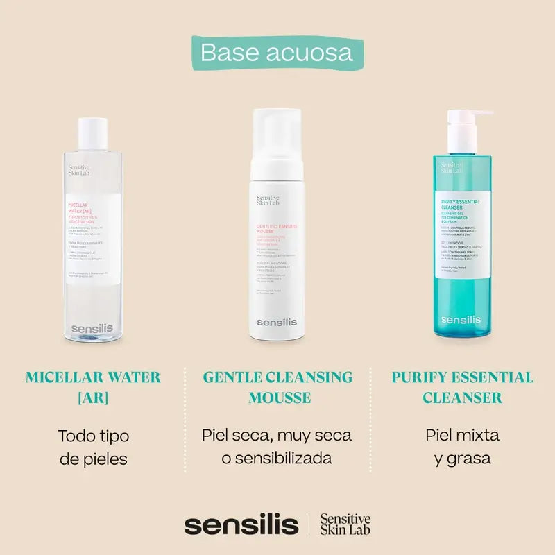 Sensilis Mousse de Limpeza Suave Para Pele Sensível e Reactiva 200 ml