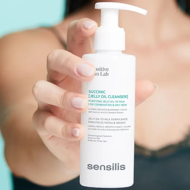 Sensilis Higiene Facial Succínico [Óleo de Limpeza] 150 Ml
