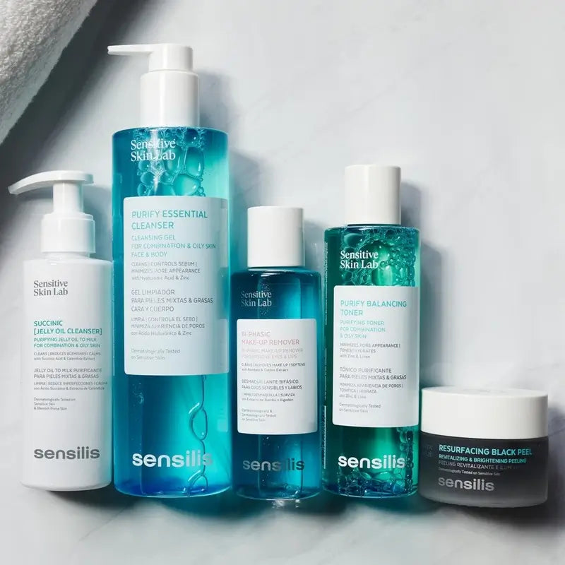 Sensilis Higiene Facial Succínico [Óleo de Limpeza] 150 Ml