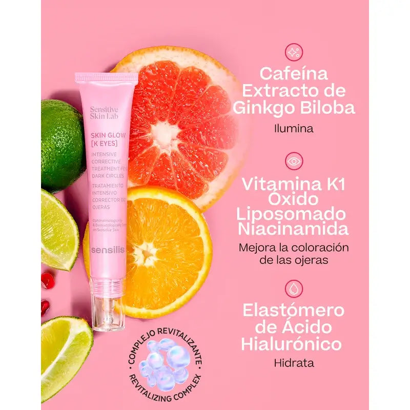 Sensilis K Eyes Skin Glow Contorno de Olhos 15Ml