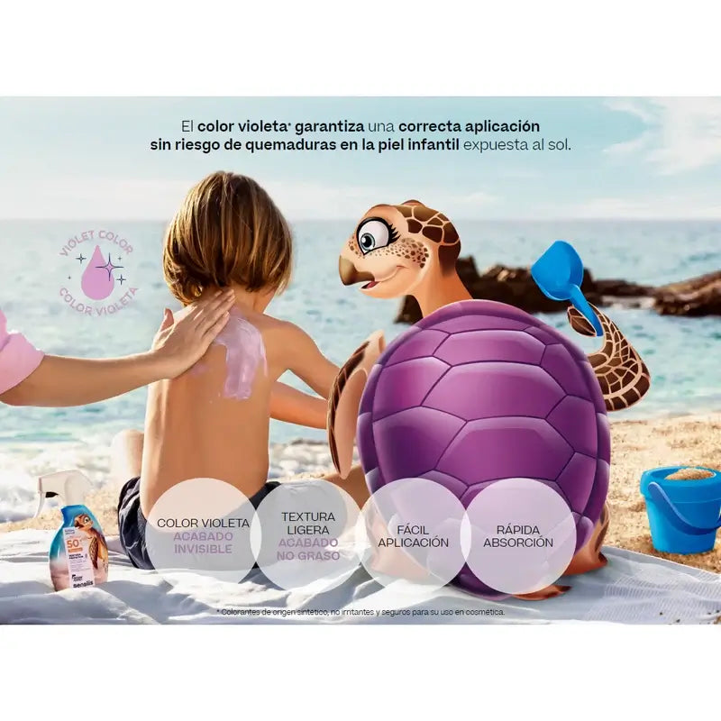 Sensilis Loção Spray Spf50+ Pediátrica, 200 ml