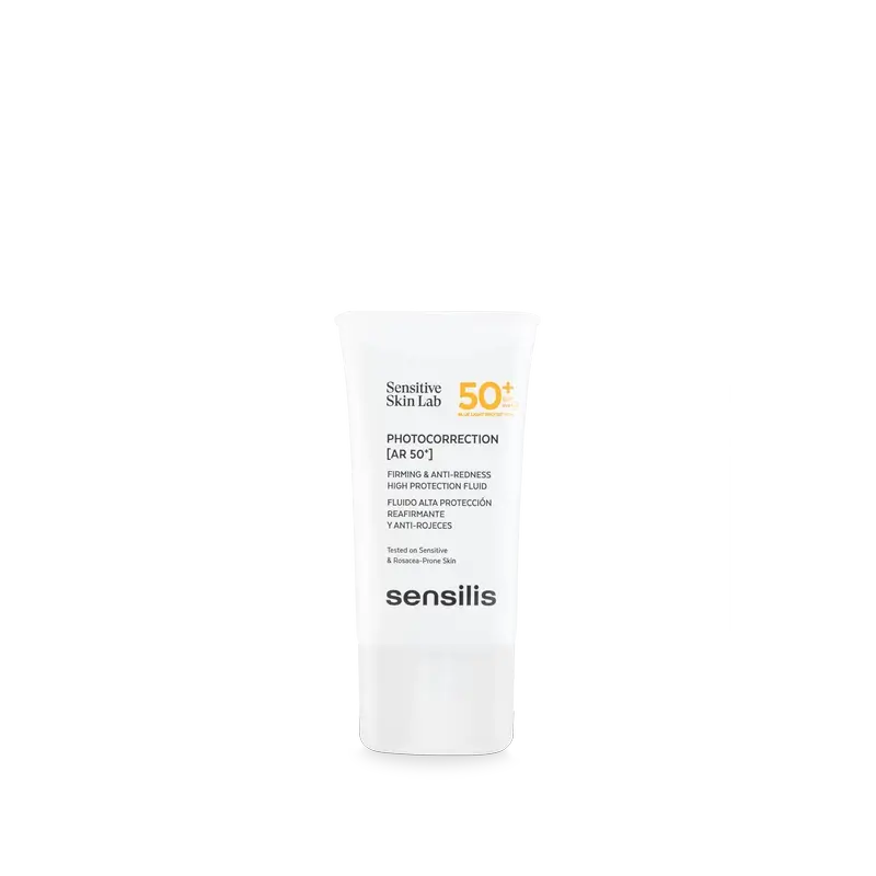 Sensilis Photocorrection [Ar SPF 50+] Fluido Refirmante e Anti-Vermelhidão 40 ml