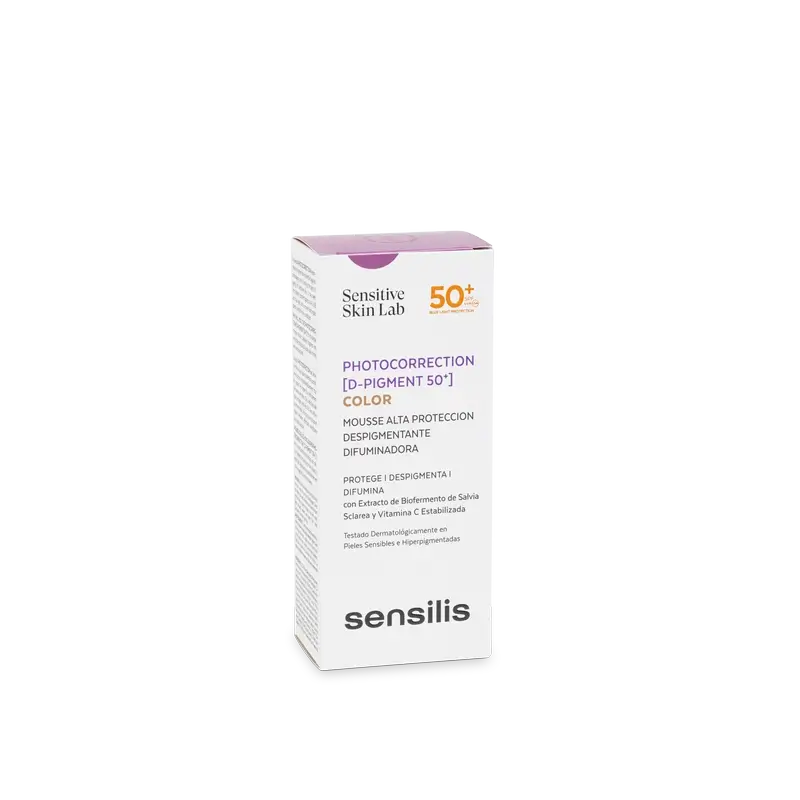 Sensilis Photocorrection [D-Pigment SPF 50+] com Mousse Despigmentante 40 ml