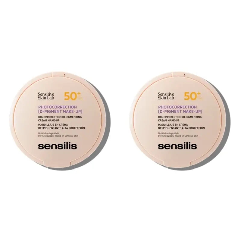 Sensilis Photocorrection Dpigment Makeup Spf50+ 02, 2X50 Ml