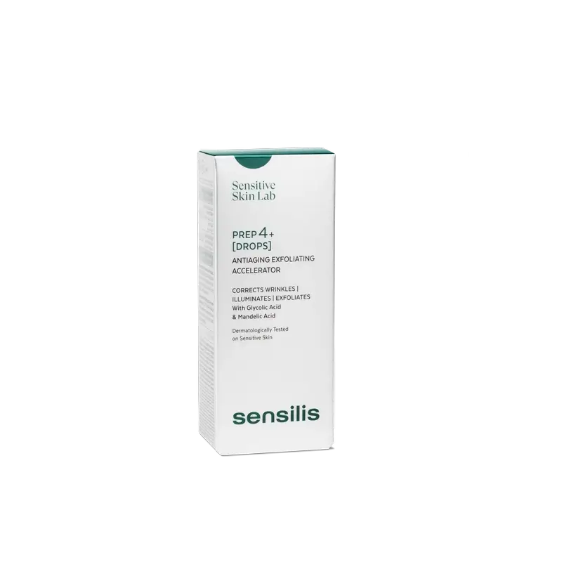 Sensilis Prep4+ Gotas Sérum Anti-Envelhecimento Esfoliante Acelerador 30 Ml