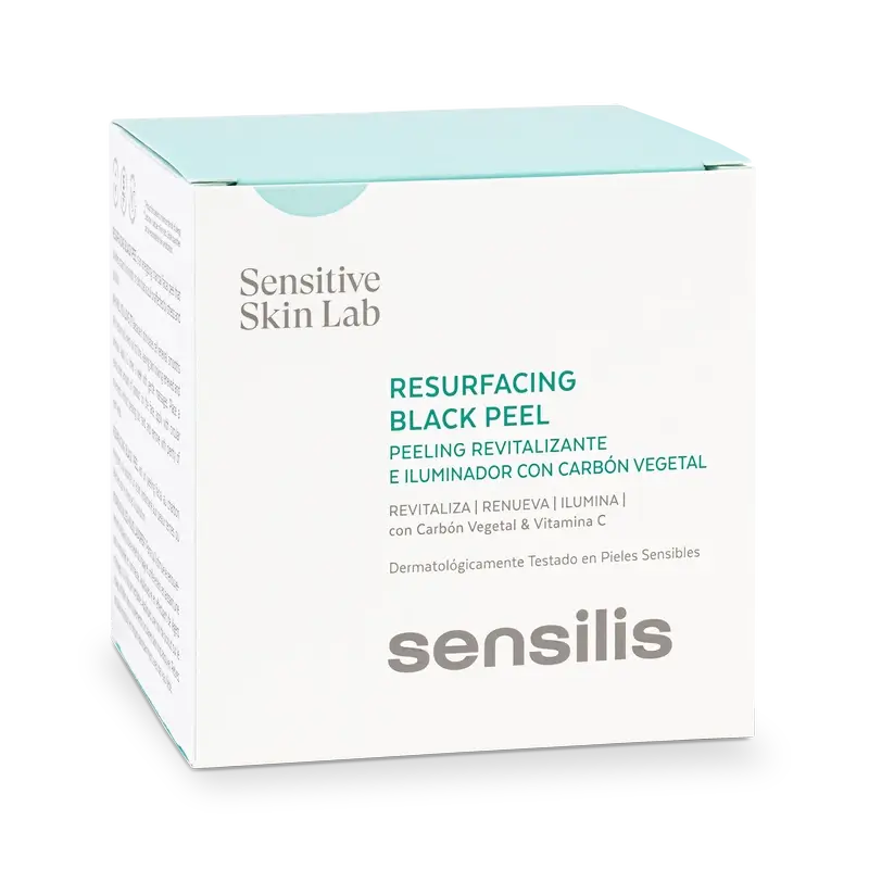 Sensilis Resurfacing Black Peel Peeling Revitalizante e Luminoso 50 ml