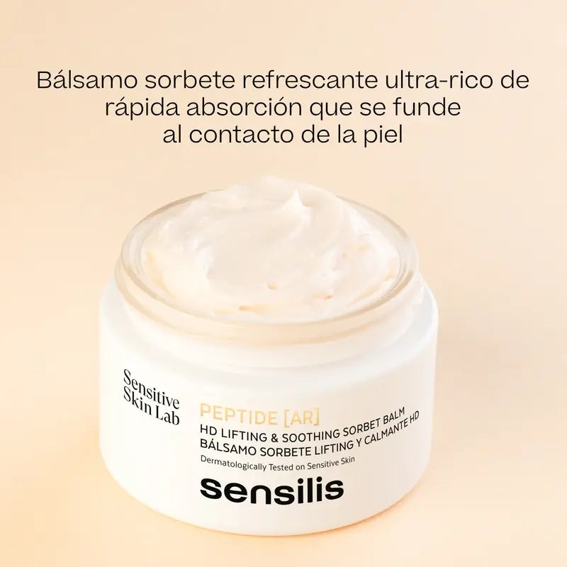 Sensilis Sensilis Peptide [Ar] Pele Seca Efeito Lifting Bálsamo Sorbet, 50 ml