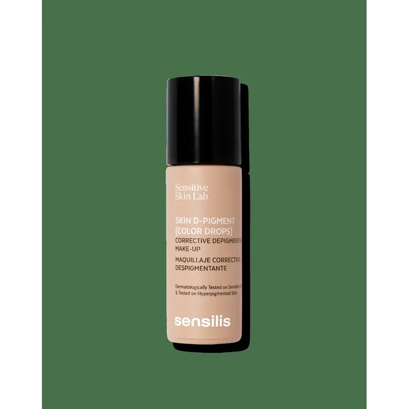 Sensilis Skin D-Pigment Despigmenting Make-up Make-up Corrector Bege, 30 ml
