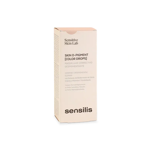 Sensilis Skin D-Pigment Despigmenting Make-up Make-up Corrector Bege, 30 ml