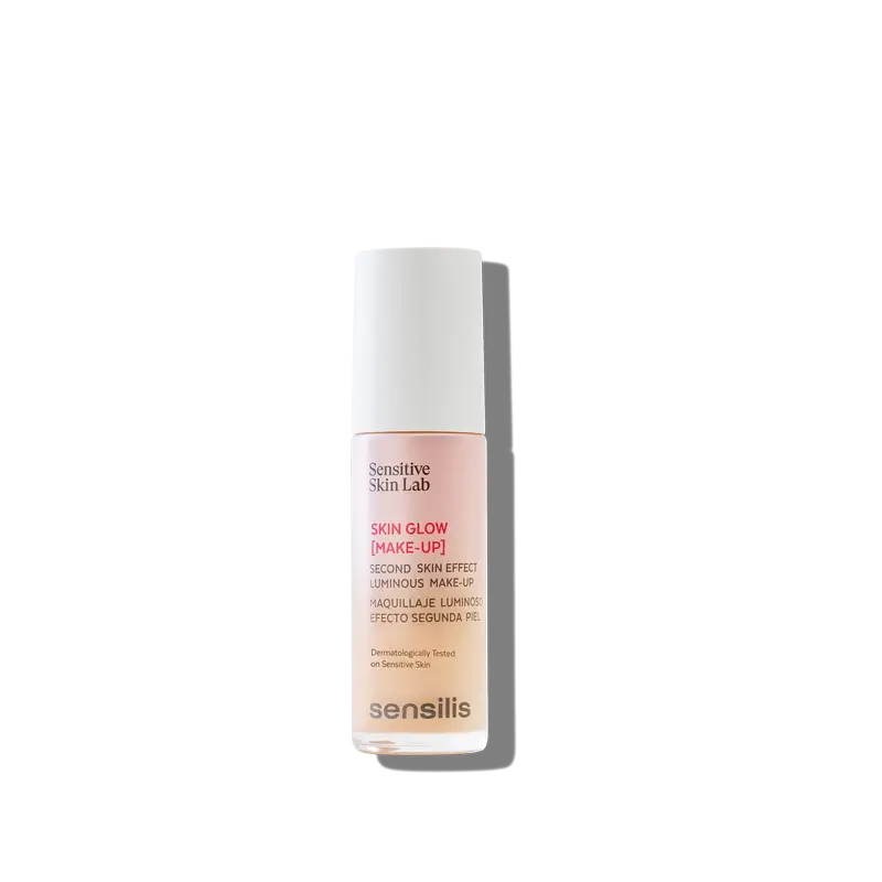 Sensilis Skin Glow Makeup Luminous Foundation - Sombra Areia 03, 30 ml
