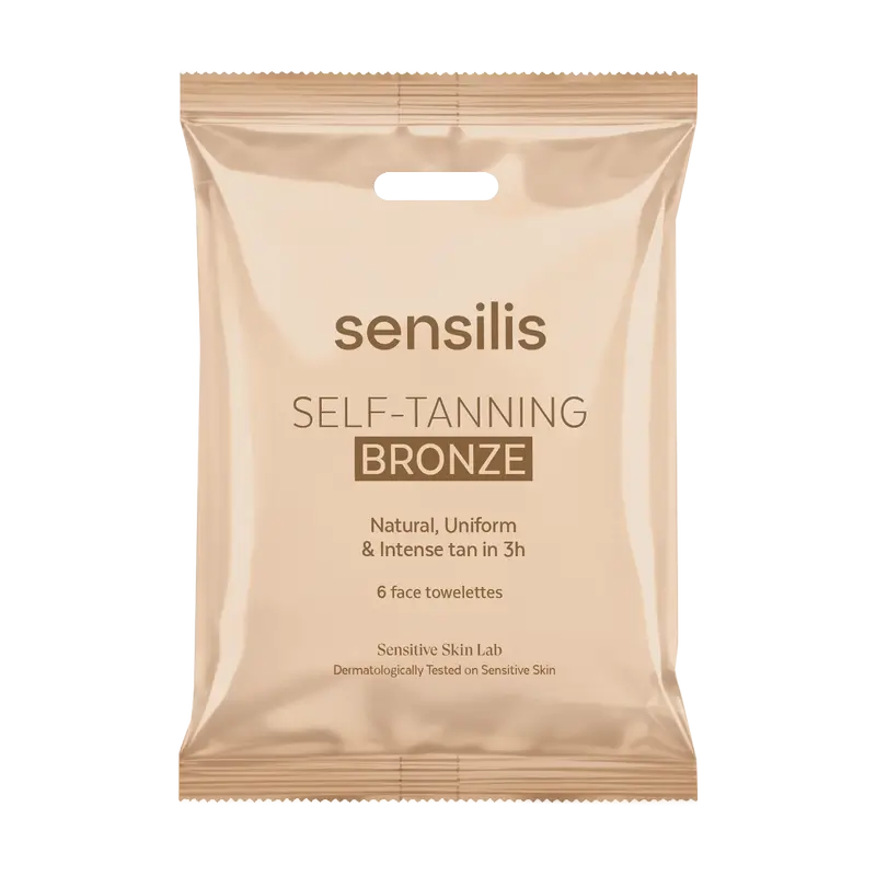 Sensilis Sun Toalhetes Autobronzeadores - Escuro , 6 unidades