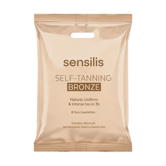 Sensilis Sun Toalhetes Autobronzeadores - Escuro , 6 unidades