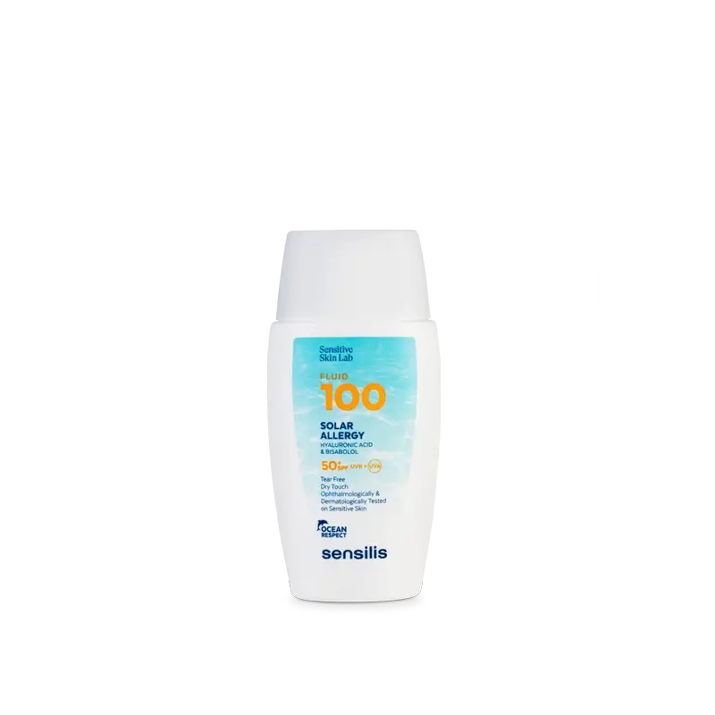 Sensilis Fluid 100 Alergia Solar FPS 50+, 40 ml