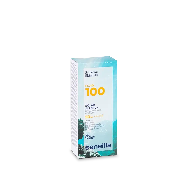 Sensilis Fluid 100 Alergia Solar FPS 50+, 40 ml