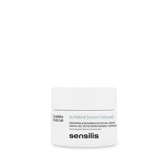 Sensilis Supreme Creme de Noite Detox Renovador e Reparador , 50 ml