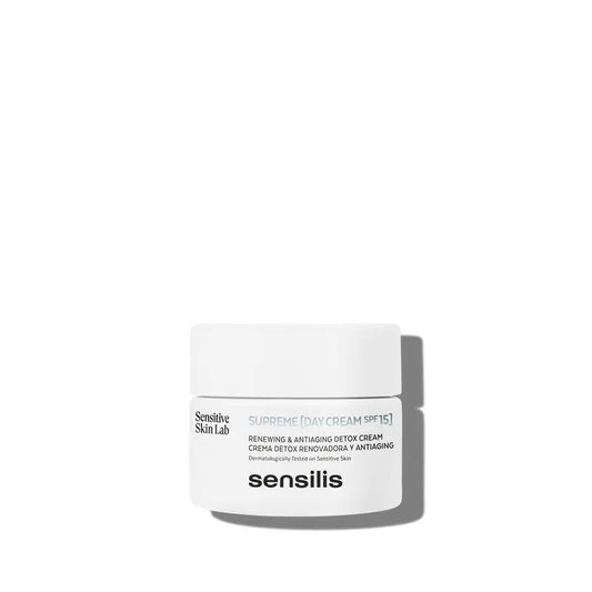 Sensilis Supreme Creme de Dia Spf15+ Detox Renovador e Anti-idade , 50 ml