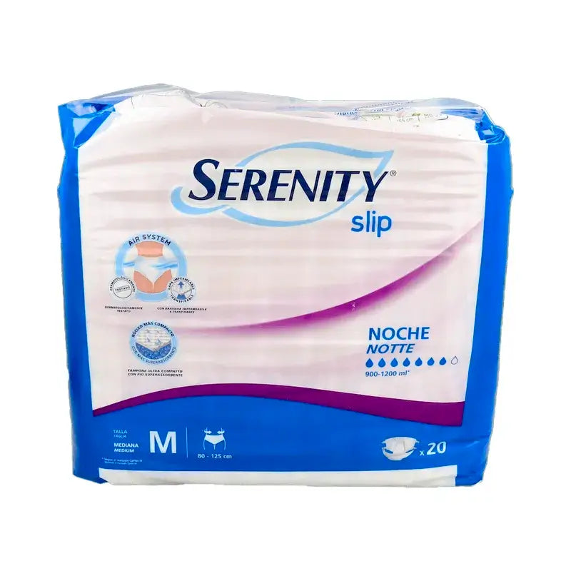 Serenity Night Slip Tamanho médio, 80 unidades