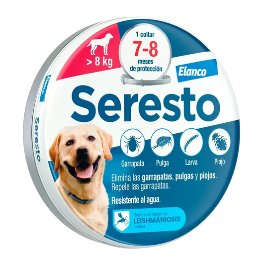 SERESTO COLAR DE CACHORRO +8 KG GRANDE
