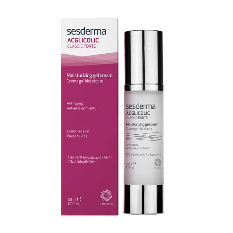 Sesderma Acglicólico Clássico Forte Creme Hidratante em Gel 50 ml