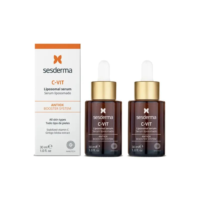 Sesderma Pack Sesderma C-Vit Liposomal Facial Serum, 2X30 Ml