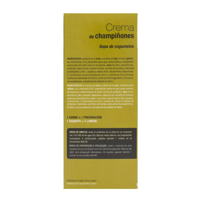 Sikendiet Crema Champiñones 7 sobres