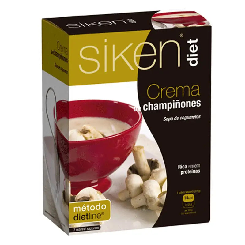 Sikendiet Crema Champiñones 7 sobres