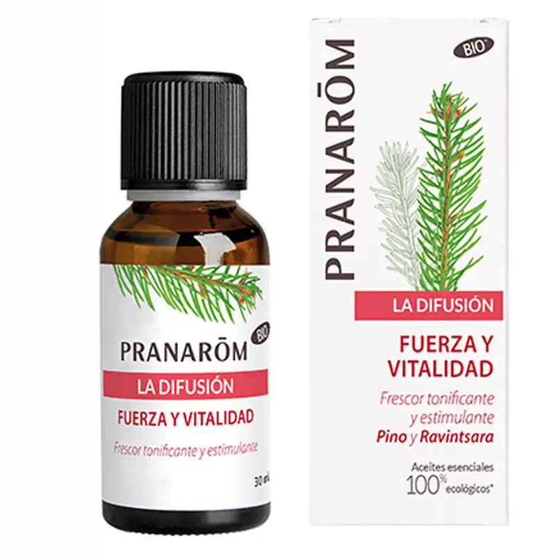 Pranarom Synergy Bio Difusion Bio Diffusion Organic Vitality Force, 30 ml