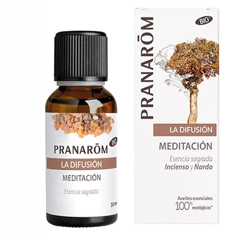 Meditação de Difusão de Pranarom Orgânico, 30 ml