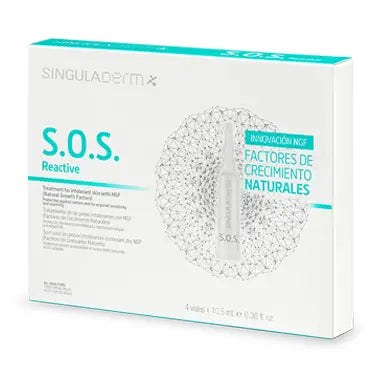 SINGULADERM SOS REACTIVO 10,5 ML 4 FRASCOS PARA INJECTÁVEIS