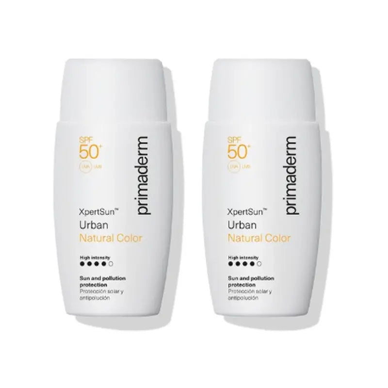 Singuladerm Xpertsun Spf50+ Urban Natural Colour High Intensity, 2 unidades