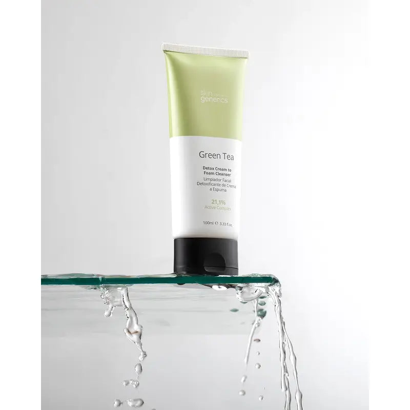 Skin Generics Creme de chá verde para espuma de limpeza 20,1%.