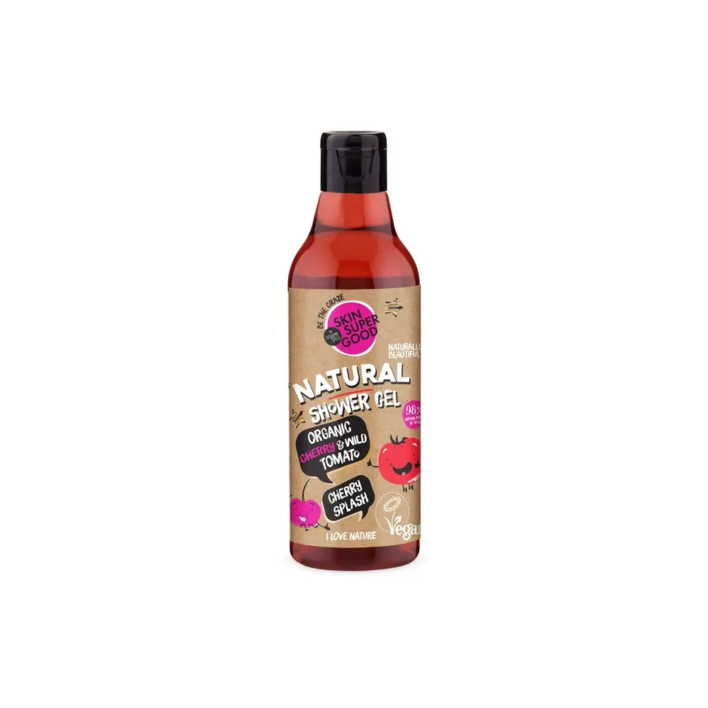 Skin Super Good Gel de Duche Natural Cherry Splash, 250Ml