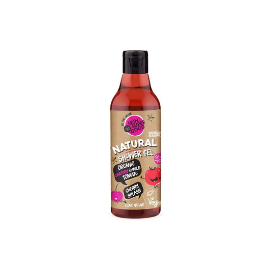 Skin Super Good Gel de Duche Natural Cherry Splash, 250Ml