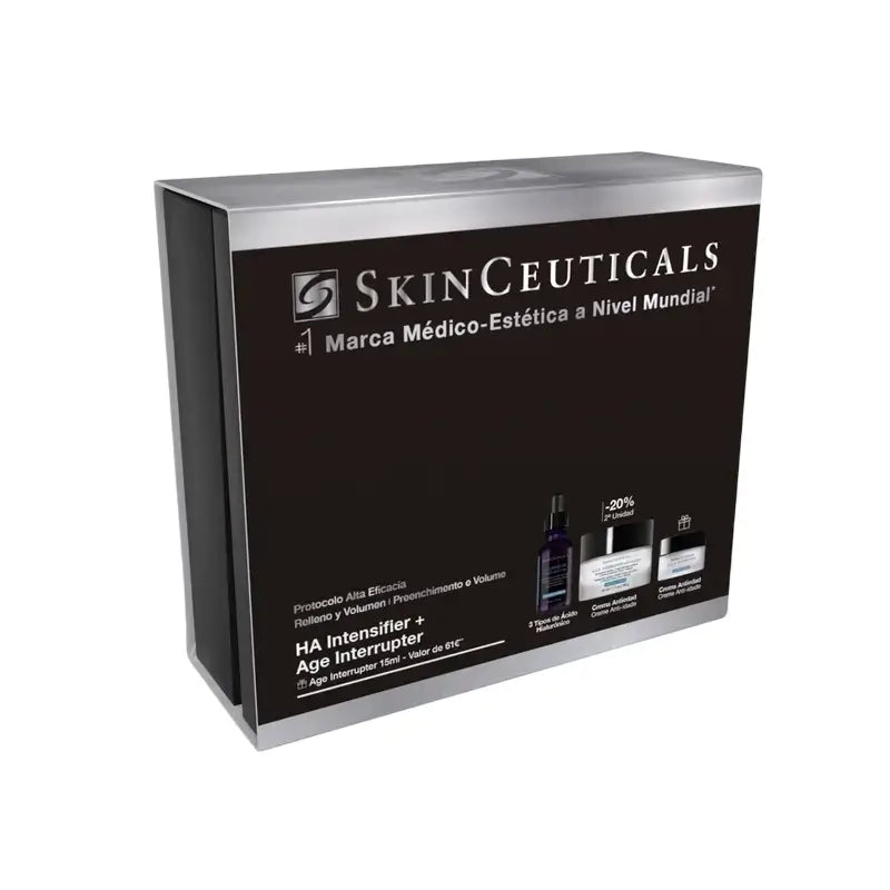 Skinceuticals Ha Intensifier + Age Interrupter Protocolo Avançado de Enchimento e Volume