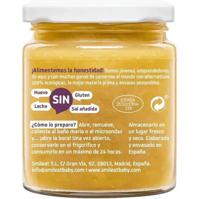 Smileat Frasco de feijão pequeno, embalagem 6 x 230 gr