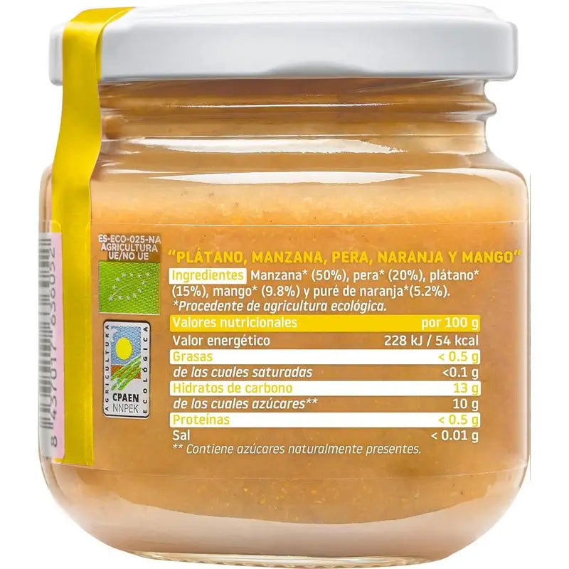 Smileat Multifrutos com manga, 6x130 Gr