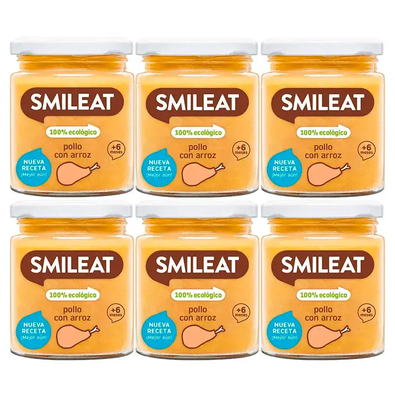 Smileat Chicken with Rice, 6x230 Gr