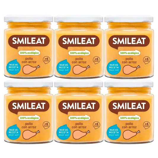 Smileat Chicken with Rice, 6x230 Gr