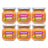 Smileat Frasco de três frutos, embalagem 6 x 130 gr