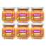 Smileat Frasco de três frutos, embalagem 6 x 130 gr