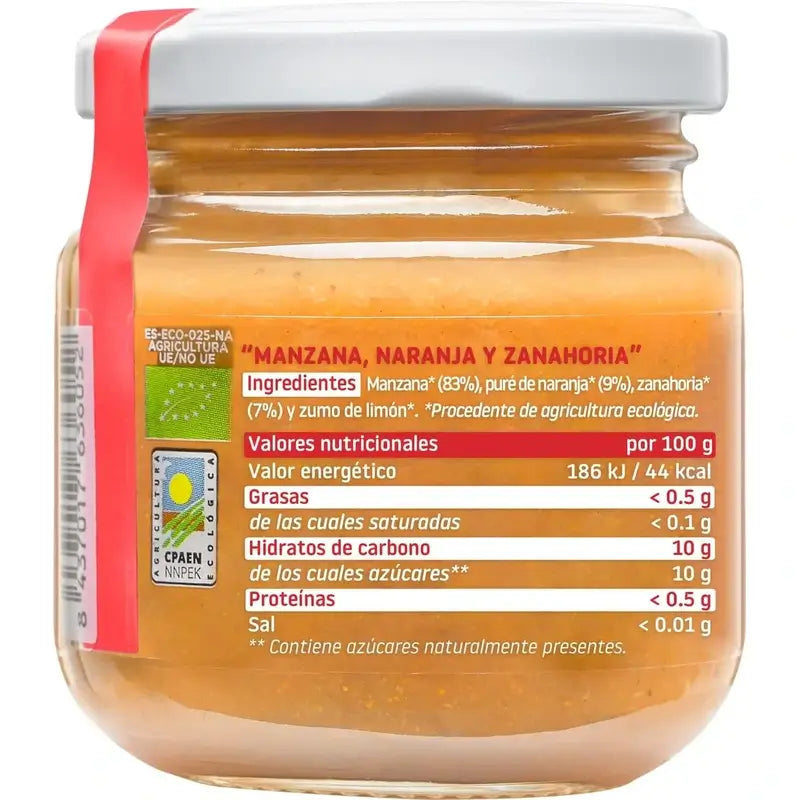 Smileat Frasco de três frutos, embalagem 6 x 130 gr