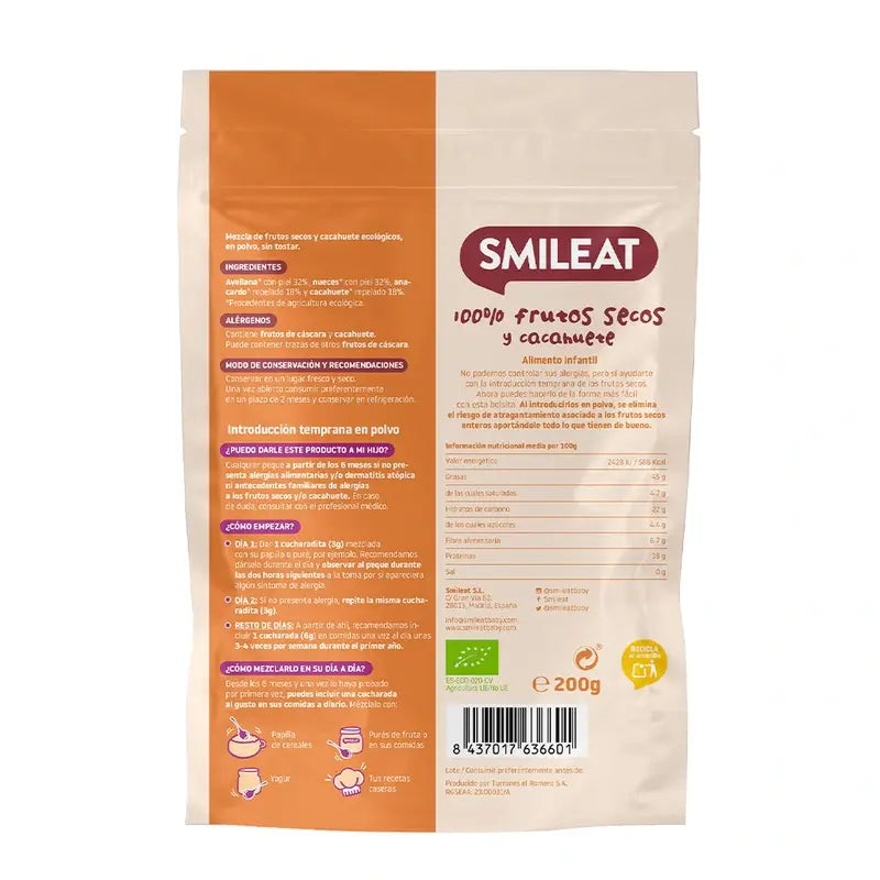 Smileat Mix Nuts & Peanuts Eco , 200 g