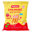 Smileat Smilondas Snack de Milho, Legumes, Tomate e Queijo , 25 gramas