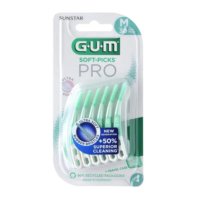 Escova interdentária para gengivas Soft Picks Pro Medium, 30 unidades.
