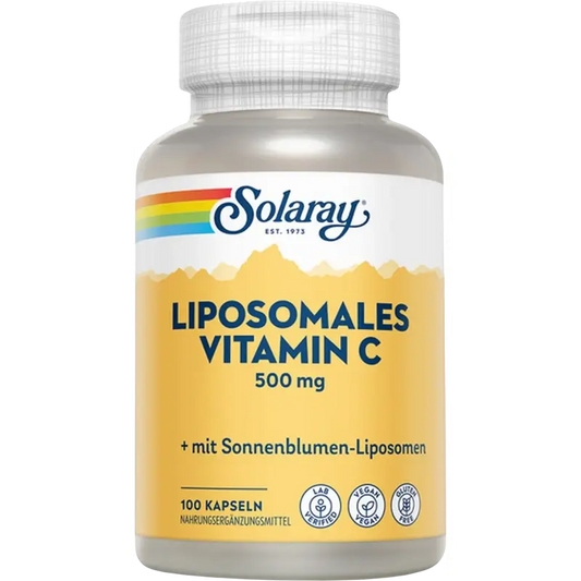 Solaray Liposomal Vitamin C, 100 cápsulas vegetais